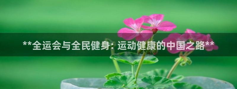 尊龙d88平台登录：**全运会与全民健身: 运动健康的中