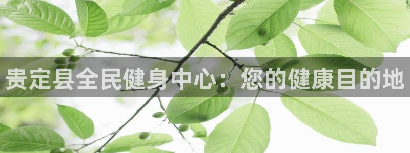 尊龙凯时为什么不封：贵定县全民健身中心：您的健康目的地